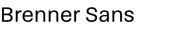 Brenner Sans