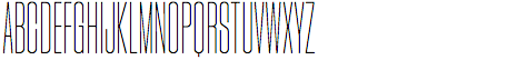 Phill Extra Condensed Thin