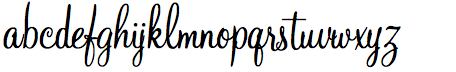 Mahogany Script